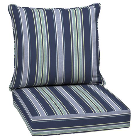 This Arden selections profoam essentials outdoor plush deep seat back cushion cover features durable, UV-resistant printed 100 polyester fabric, which resists fading and is. . Arden outdoor seat cushions